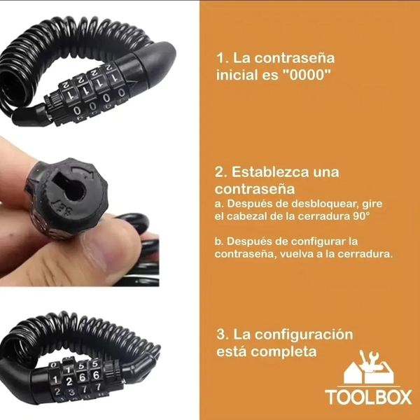 Candado de bicicleta 🔐