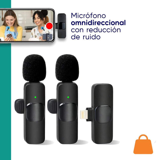 Microfono portátil inalámbrico