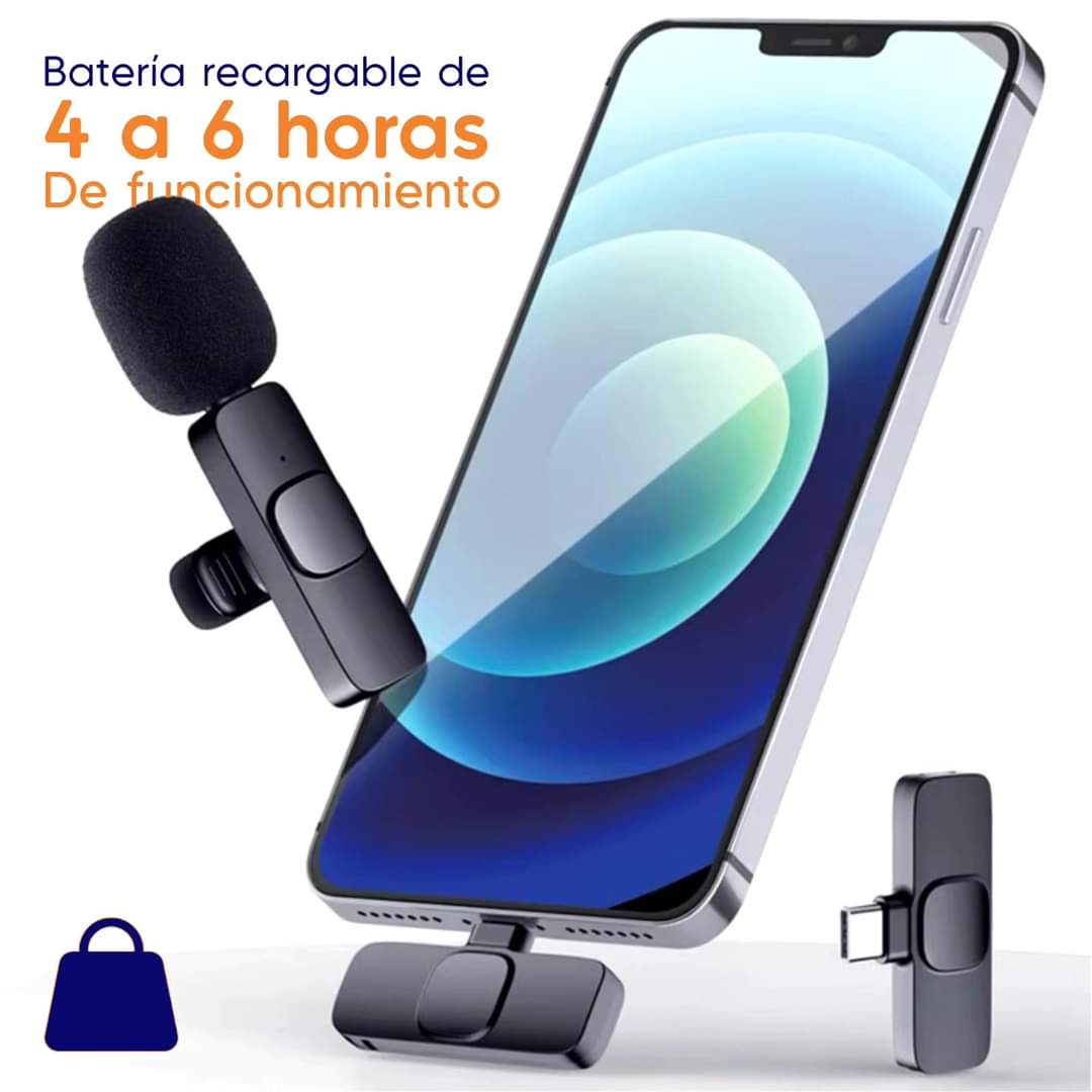Microfono portátil inalámbrico