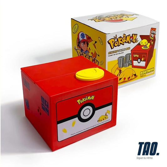 Alcancía de Pikachu robamonedas⚡️