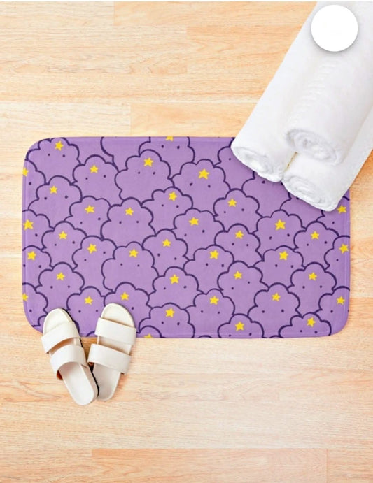 Alfombra Princesa Grumosa para Baño 💜