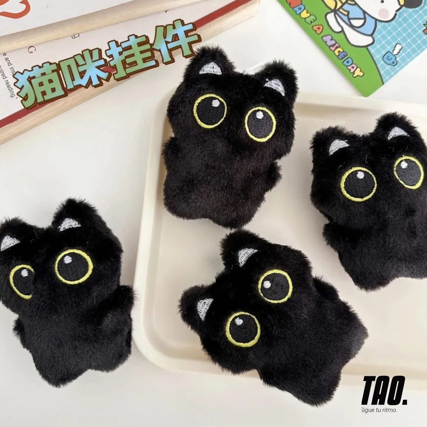 Mini peluche Gatitos negros