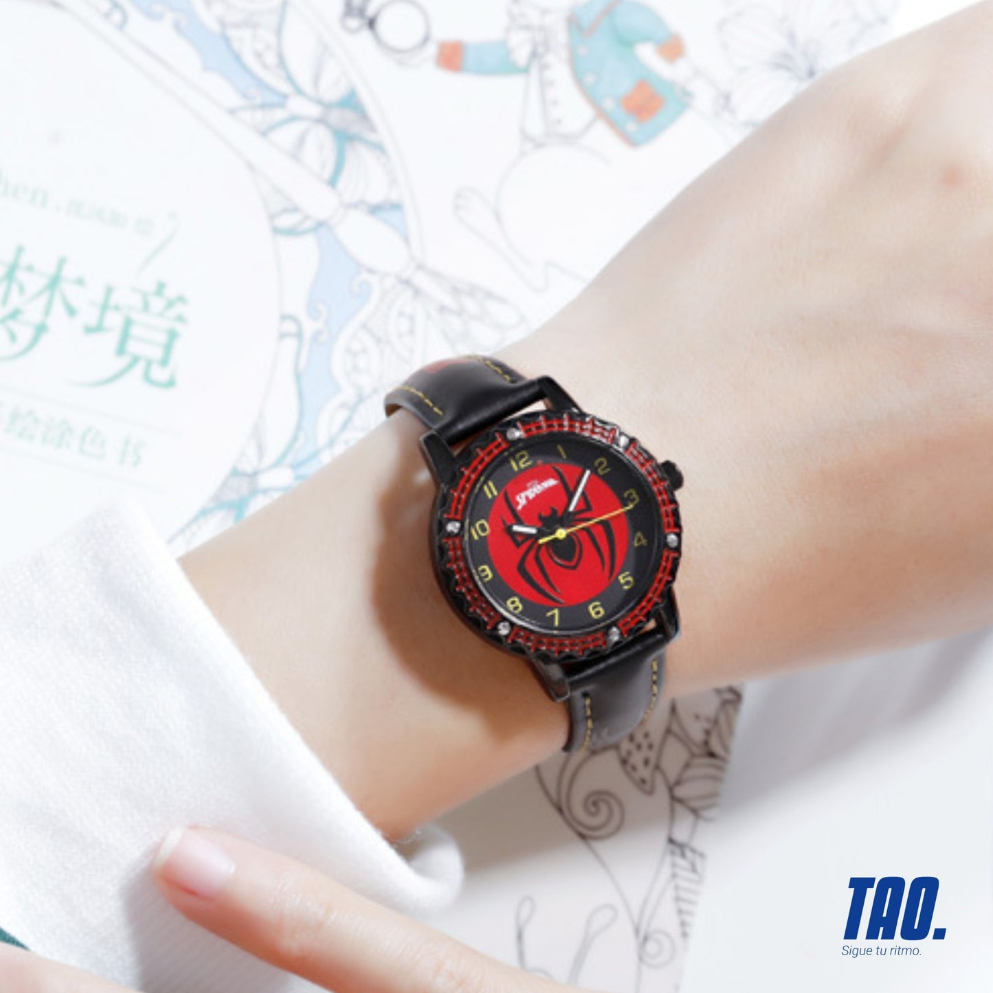 Reloj insignia Spiderman