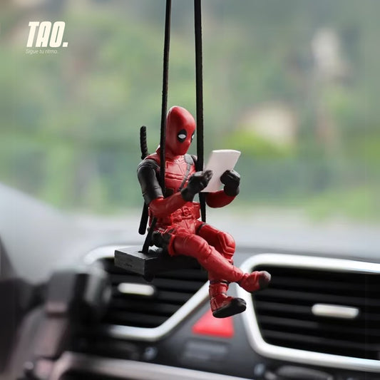 Colgante de auto Deadpool ⚔️😎