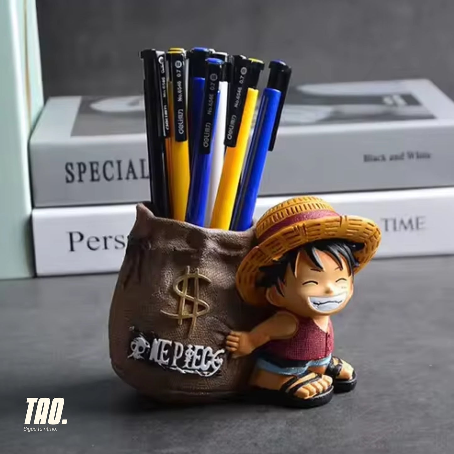 Portalápices Luffy- pieza de colección ✏️🏴☠️