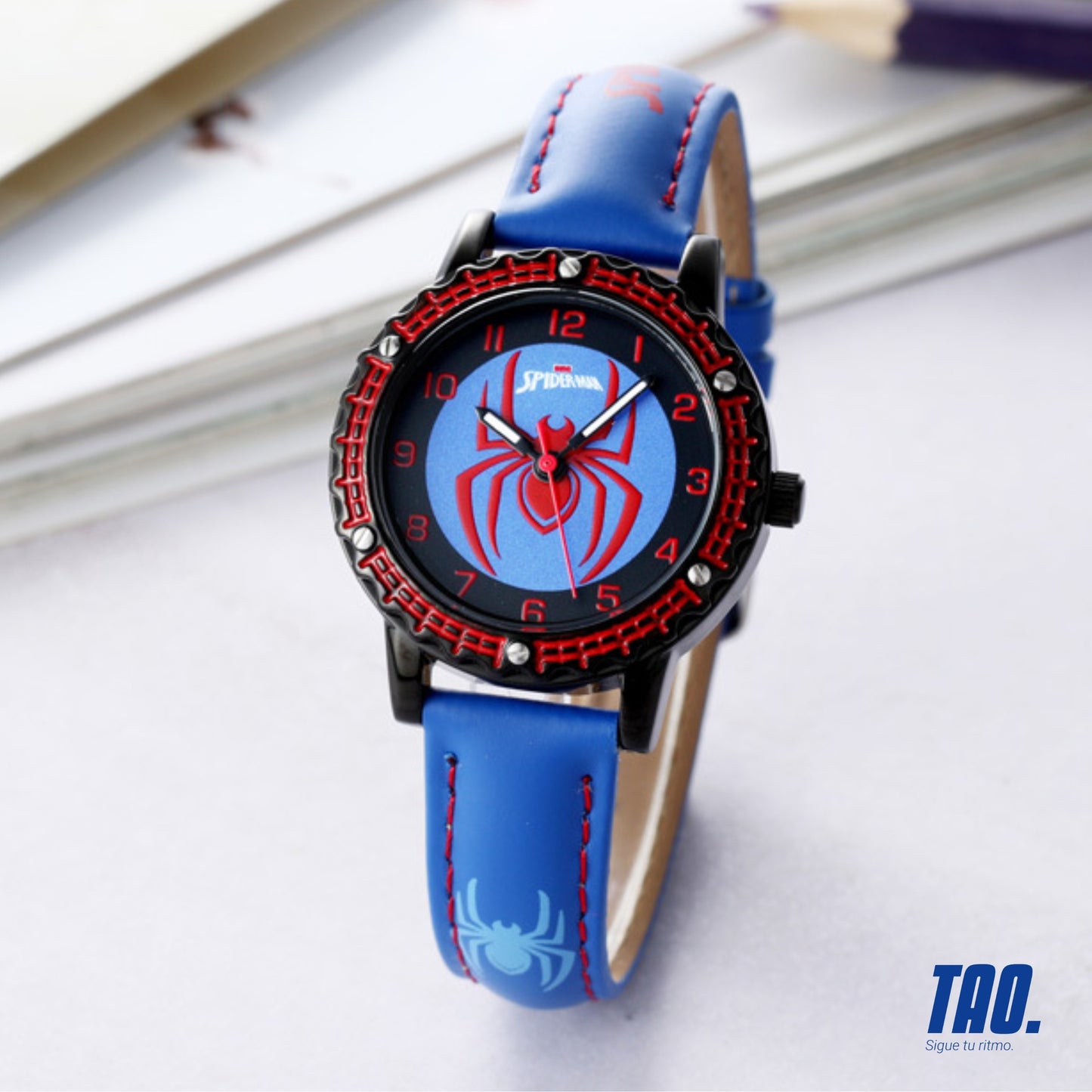 Reloj insignia Spiderman
