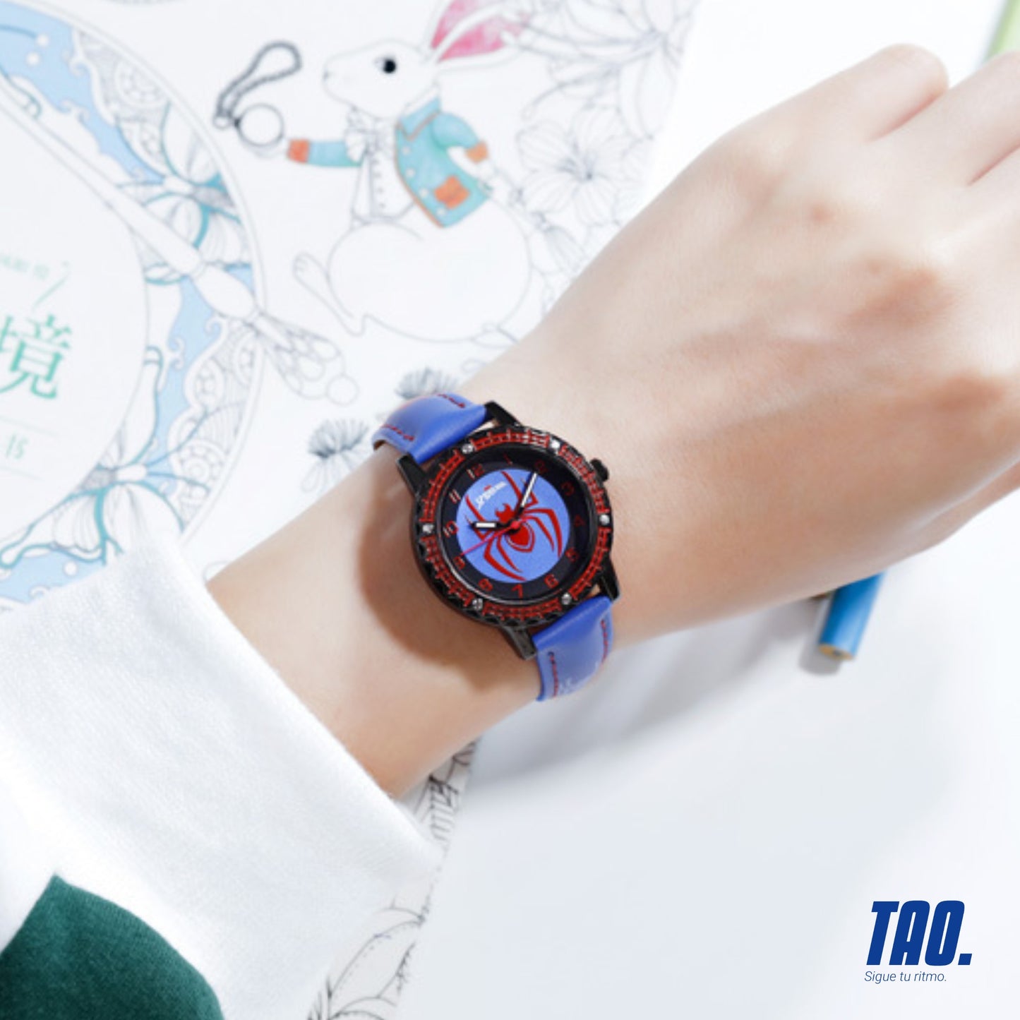 Reloj insignia Spiderman