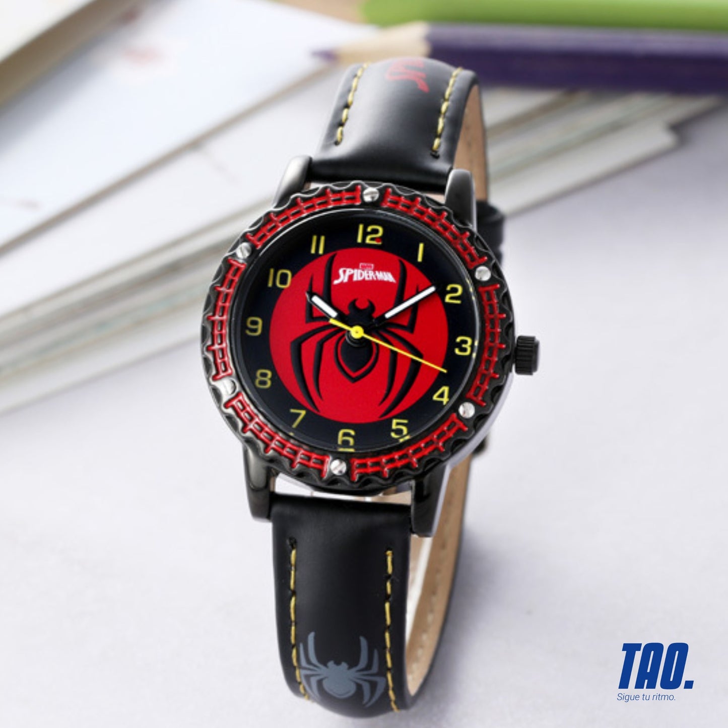 Reloj insignia Spiderman