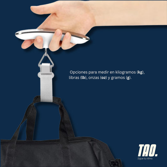 Báscula electrónica para equipaje🧳