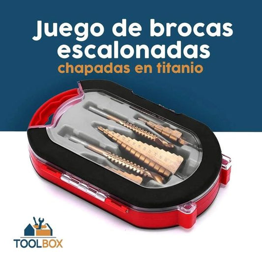 Kit de 3 Brocas Segmentadas y 3 Devastadoras🛠️👷