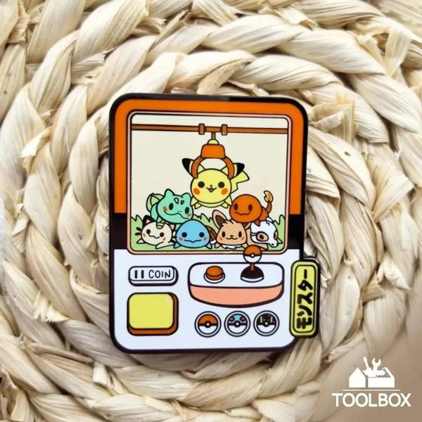 Pin Pokemon Maquina Kawai ⚡🕹️