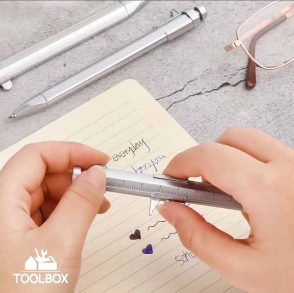 Set de bolígrafos calibradores 🖊️🧰