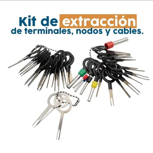 Kit de extracción de terminales nodos y cables C 🧰