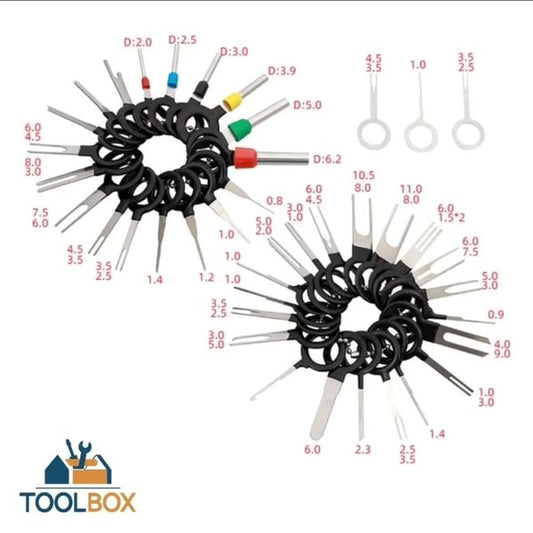 Kit de extracción de terminales nodos y cables C 🧰