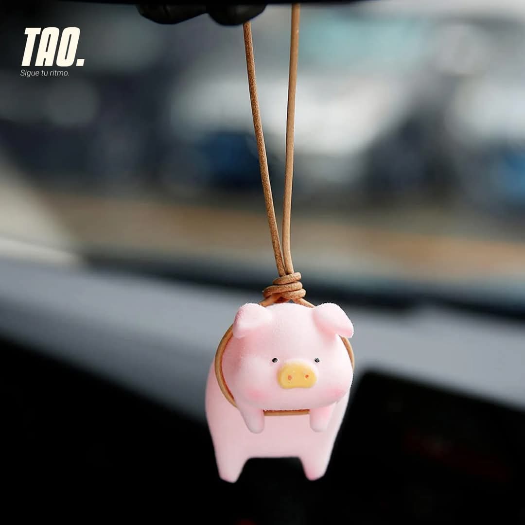 Chanchito colgante para carro