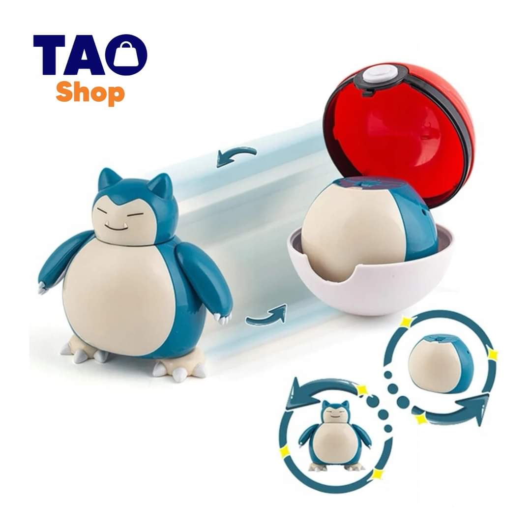 Pokemon Figuras Edicion Limitada Snorlax y Gengar con Pokebola 💜💙