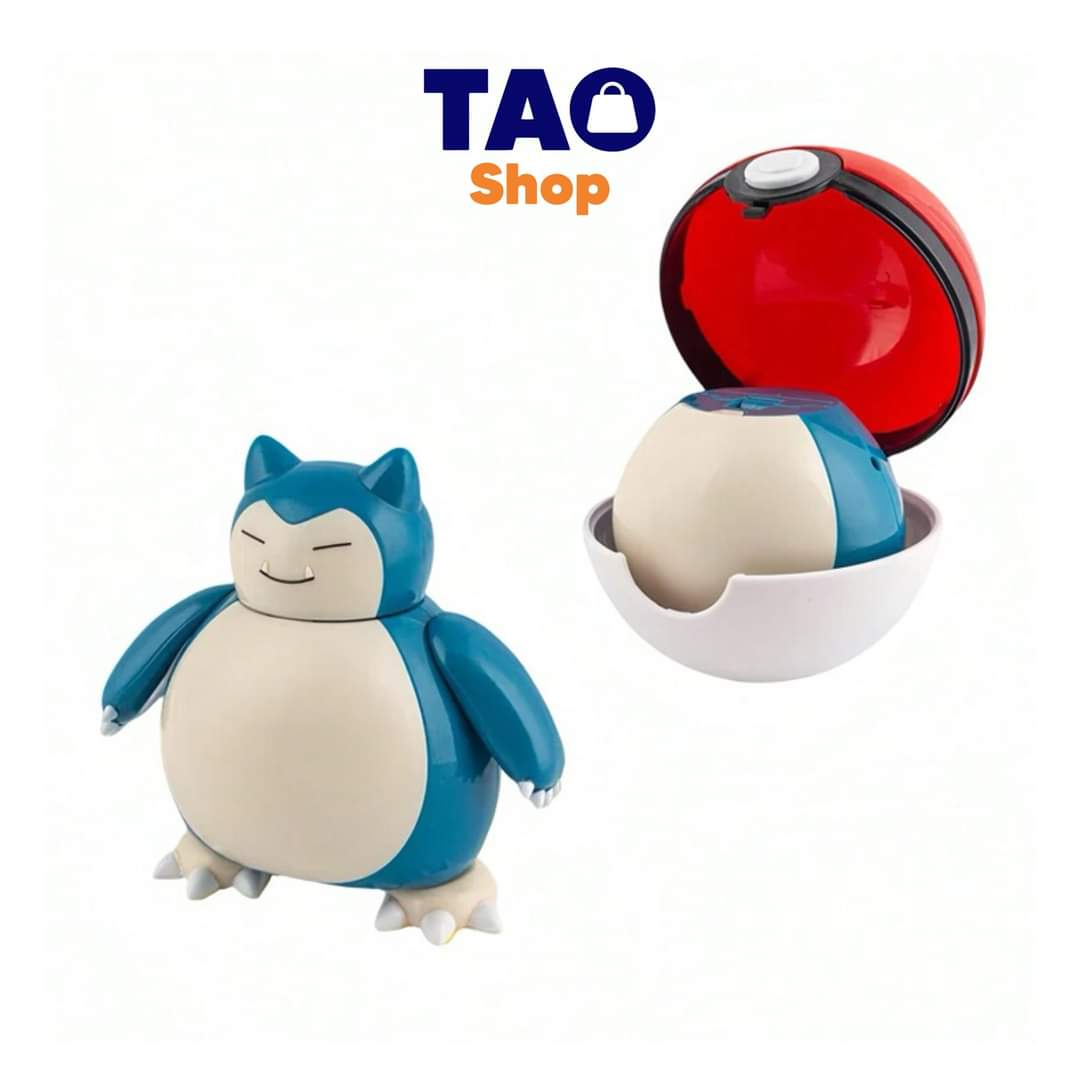 Pokemon Figuras Edicion Limitada Snorlax y Gengar con Pokebola 💜💙
