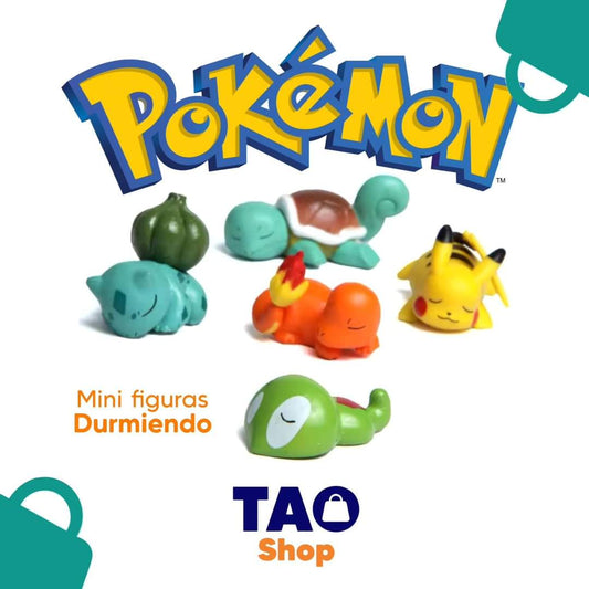 Set de figuras Pokémon - hora de soñar💤😎