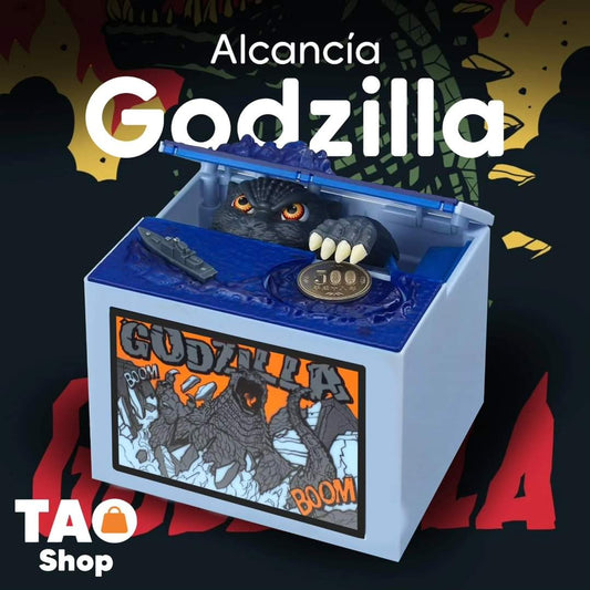 Alcancía Godzilla