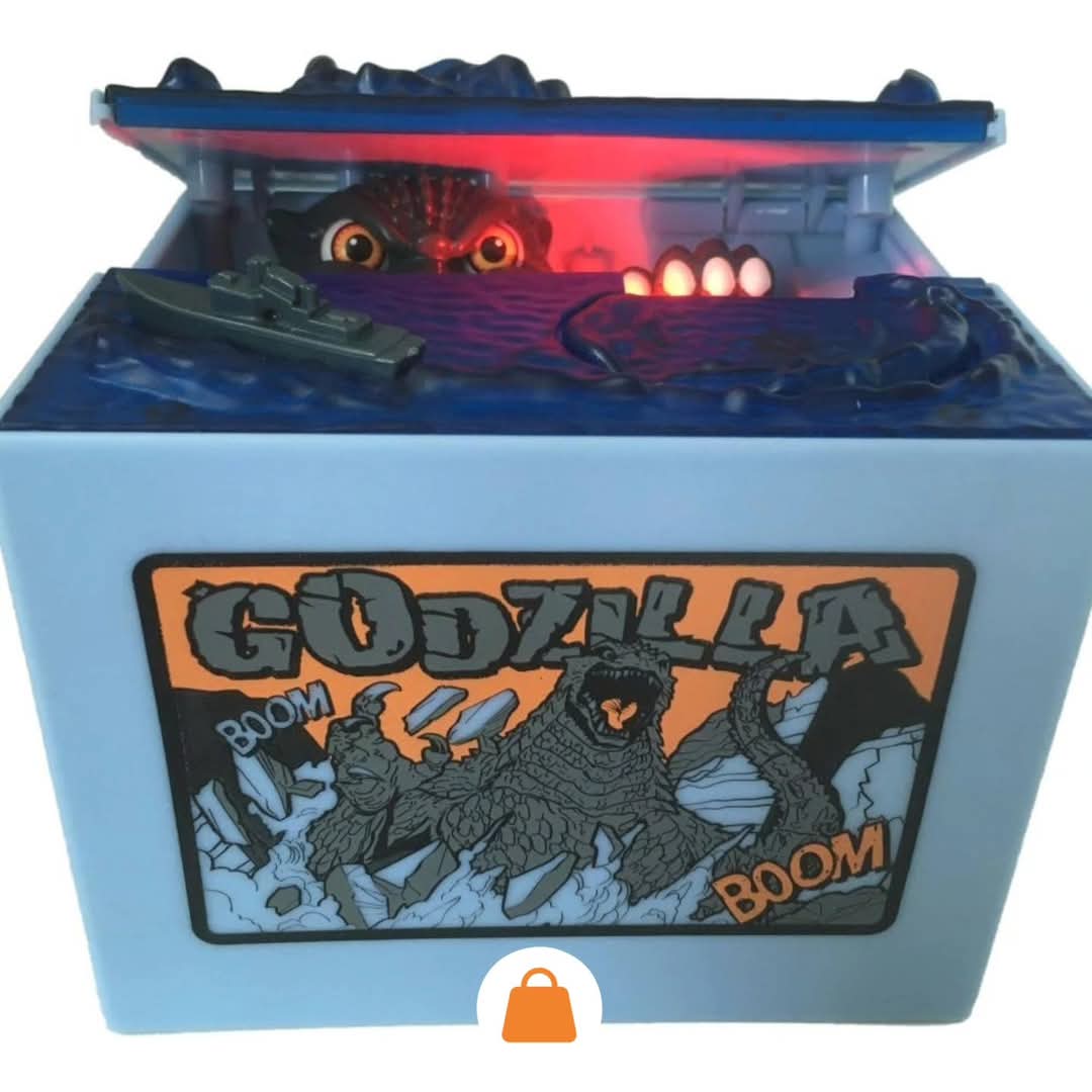 Alcancía Godzilla