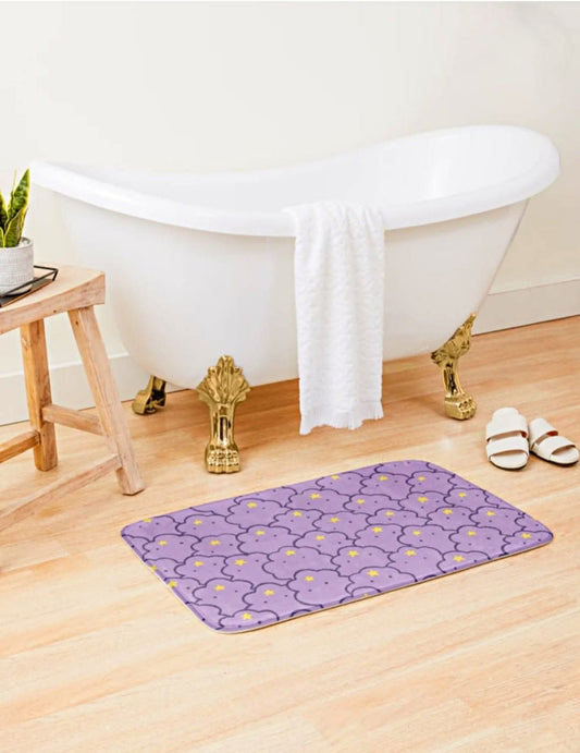 Alfombra Princesa Grumosa para Baño 💜