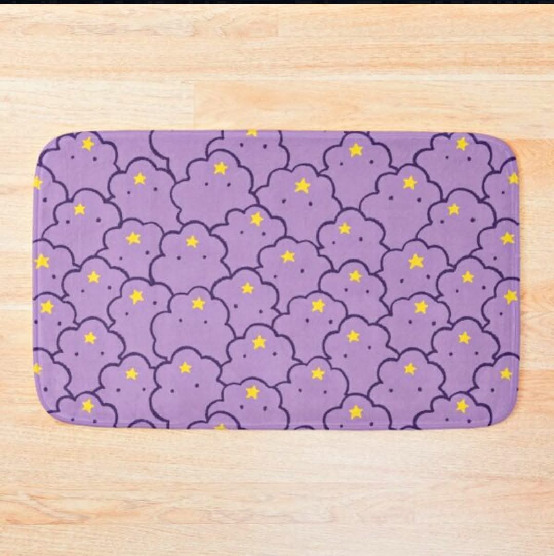 Alfombra Princesa Grumosa para Baño 💜