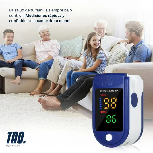 Oxímetro de Pulso de Dedo con Pantalla OLED🩺