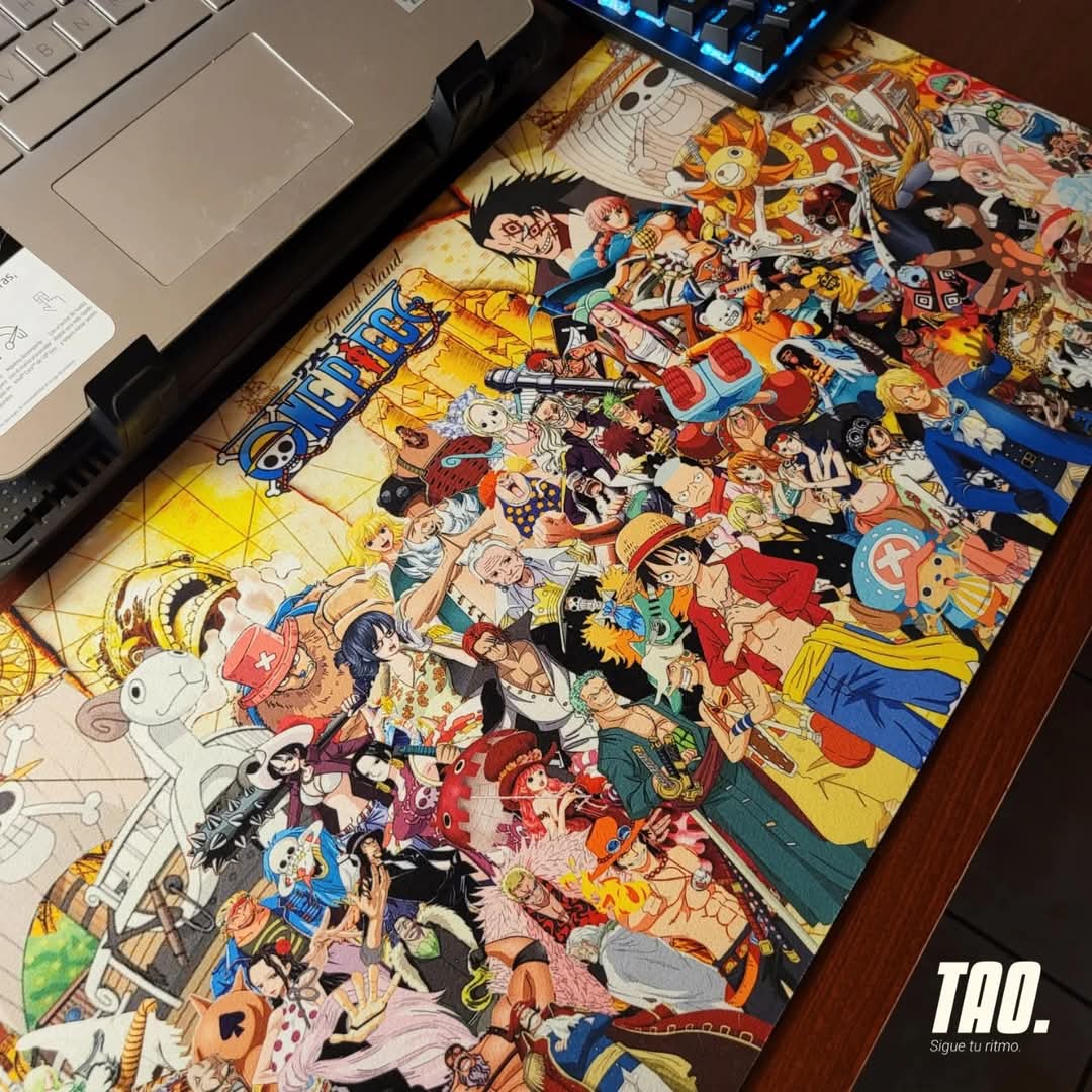 Mousepad o Playmat One Piece All ☠️⌨️