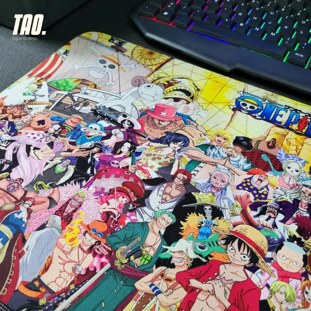 Mousepad o Playmat One Piece All ☠️⌨️
