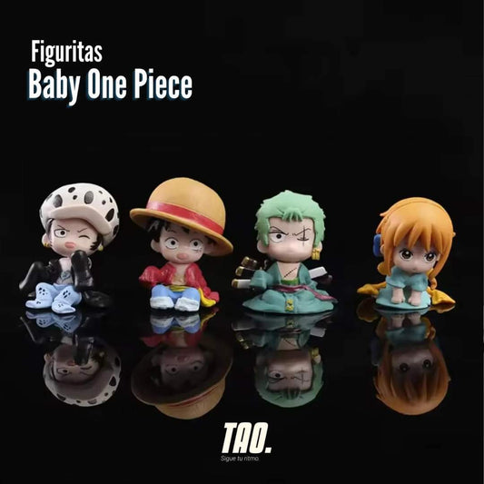 🏴‍☠️ Set figuras Baby One Piece🏴‍☠️