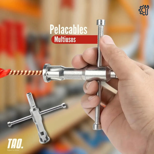 Pelacables multiusos