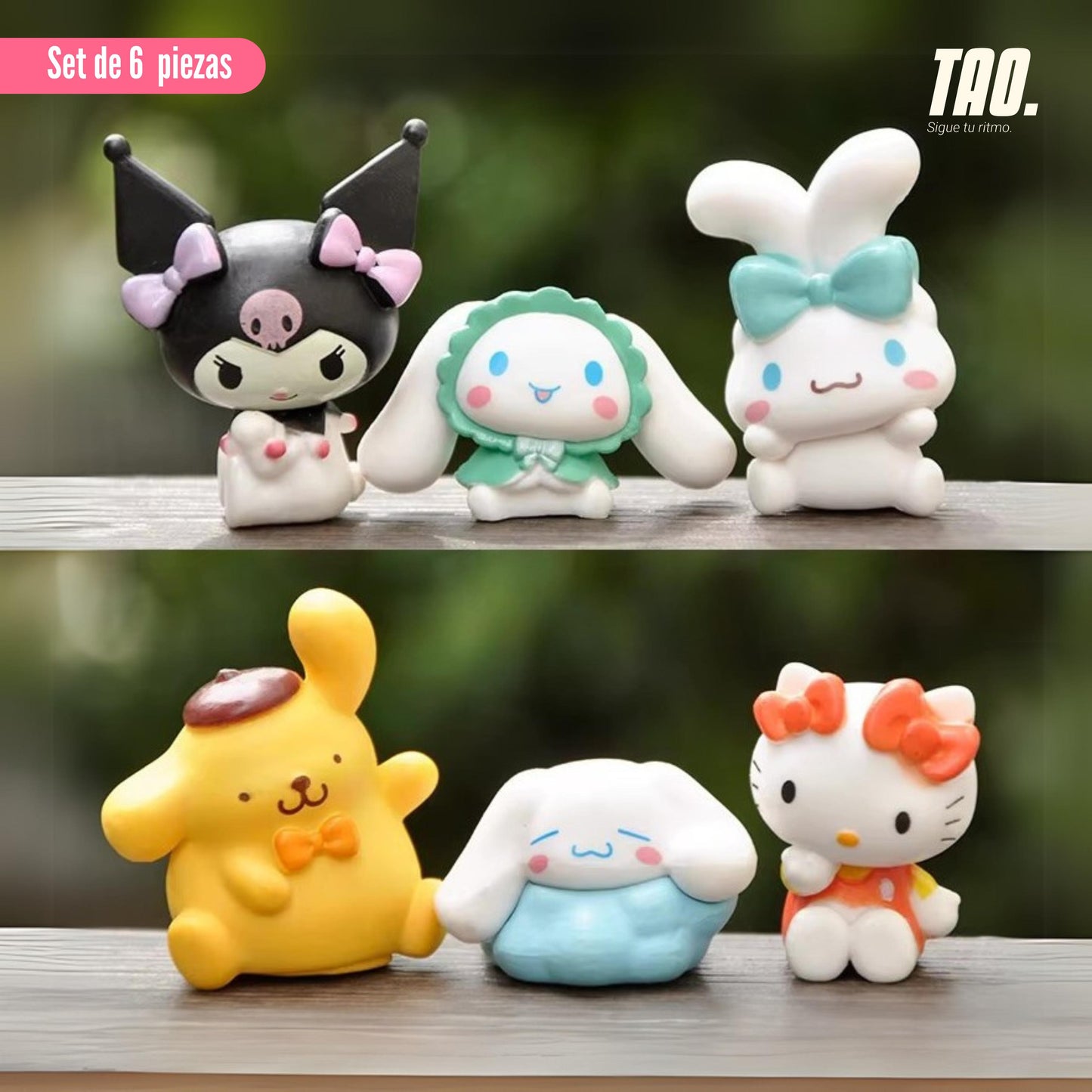 Set de figuritas sanrio