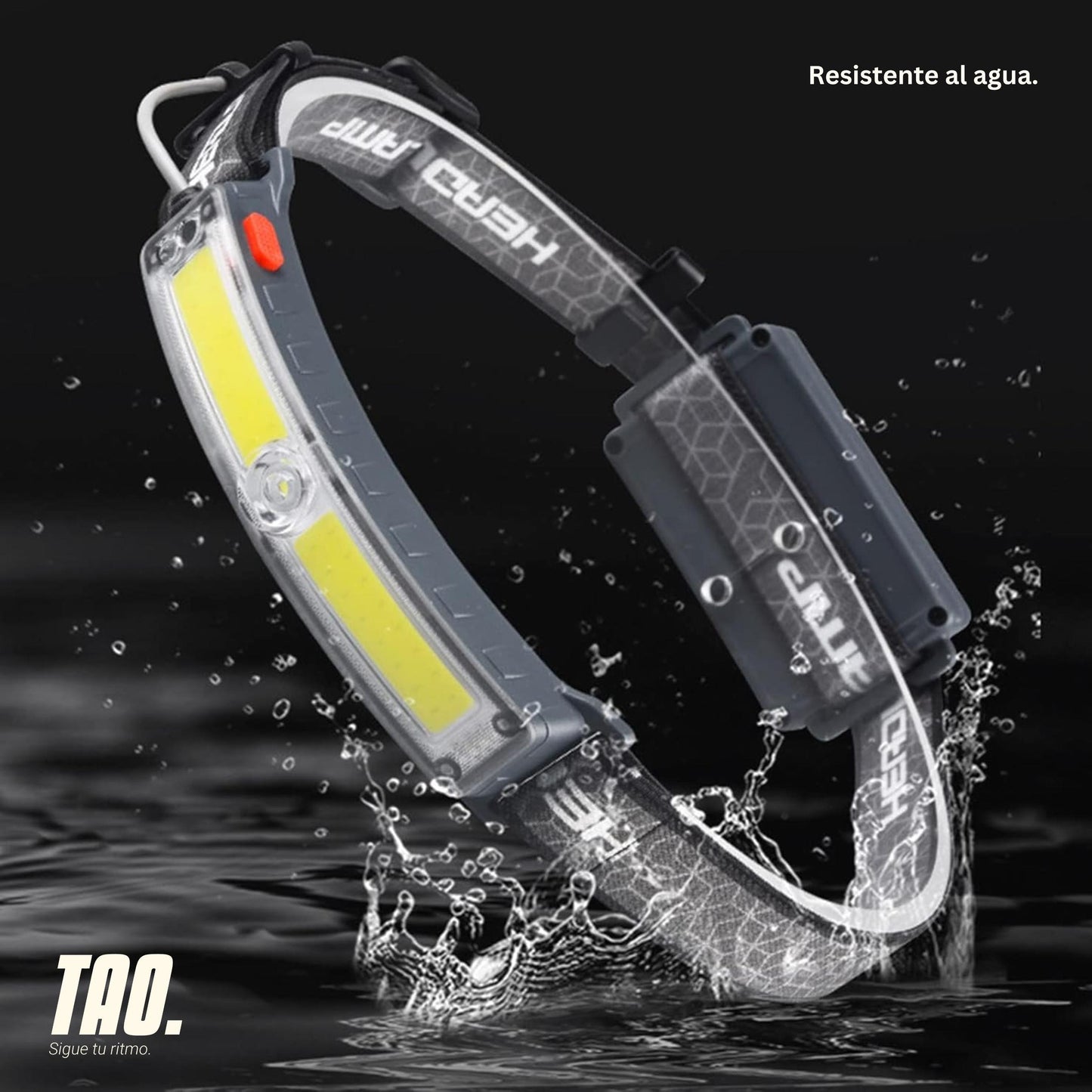 Linterna Frontal Luz Led XPG + COB
