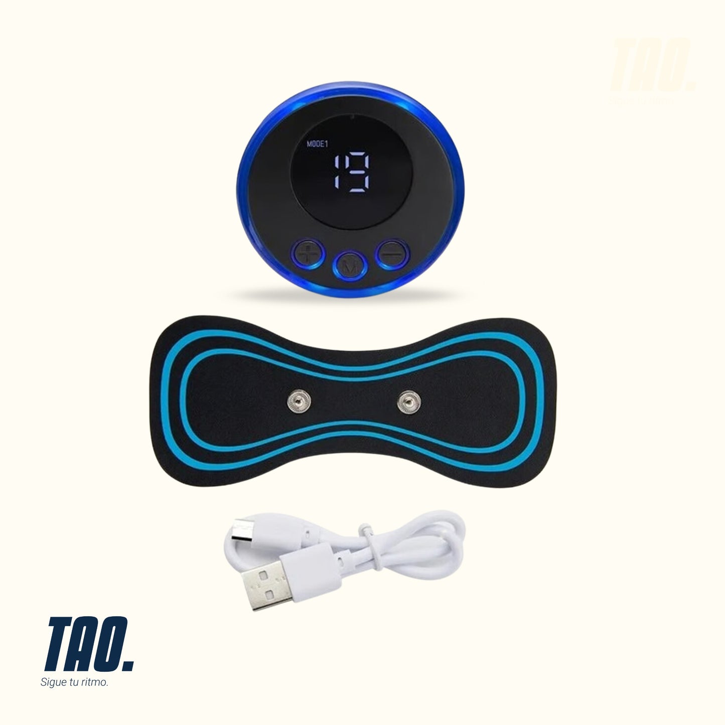 Mini masajeador Eléctrico EMS💆‍♀️