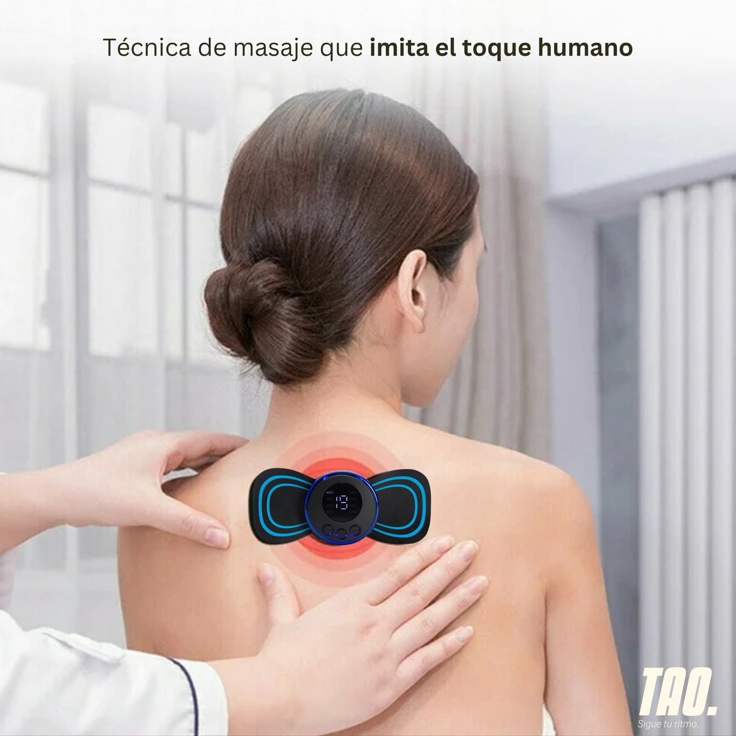 Mini masajeador Eléctrico EMS💆‍♀️