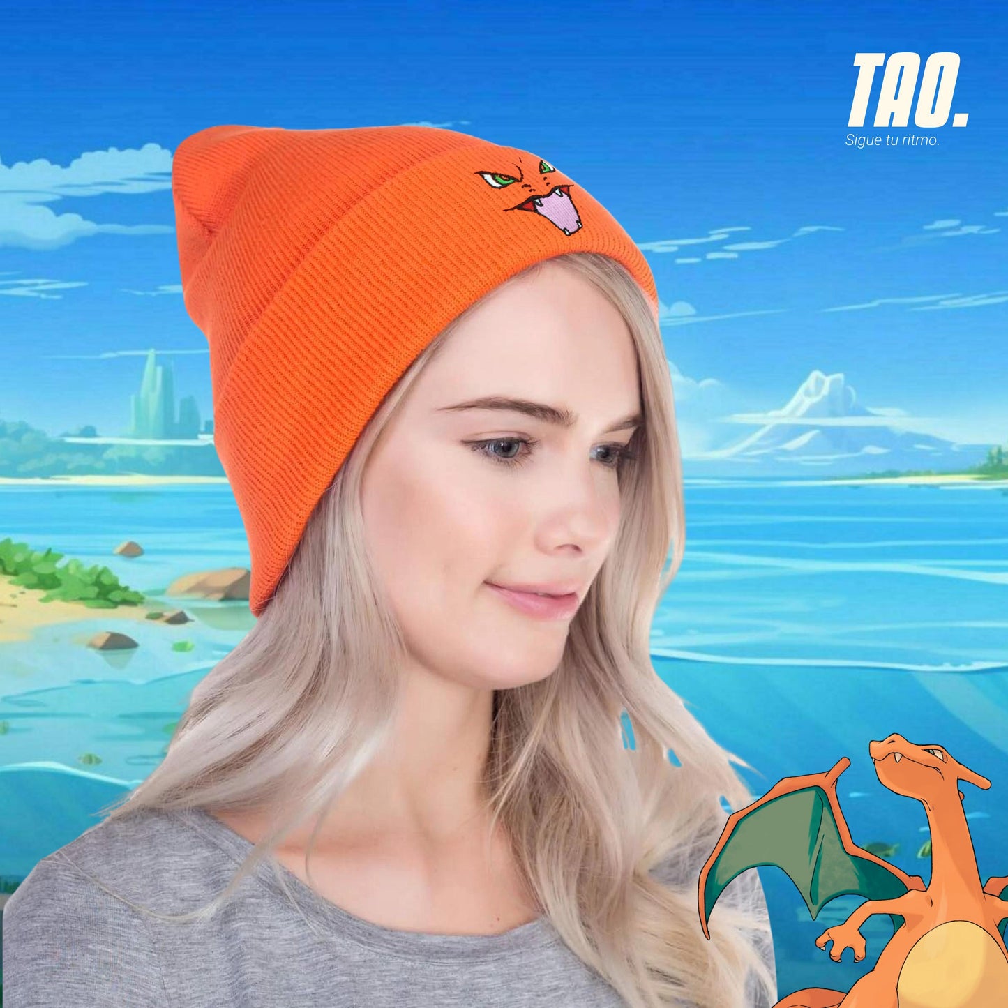 Gorro Charmander y Charizard
