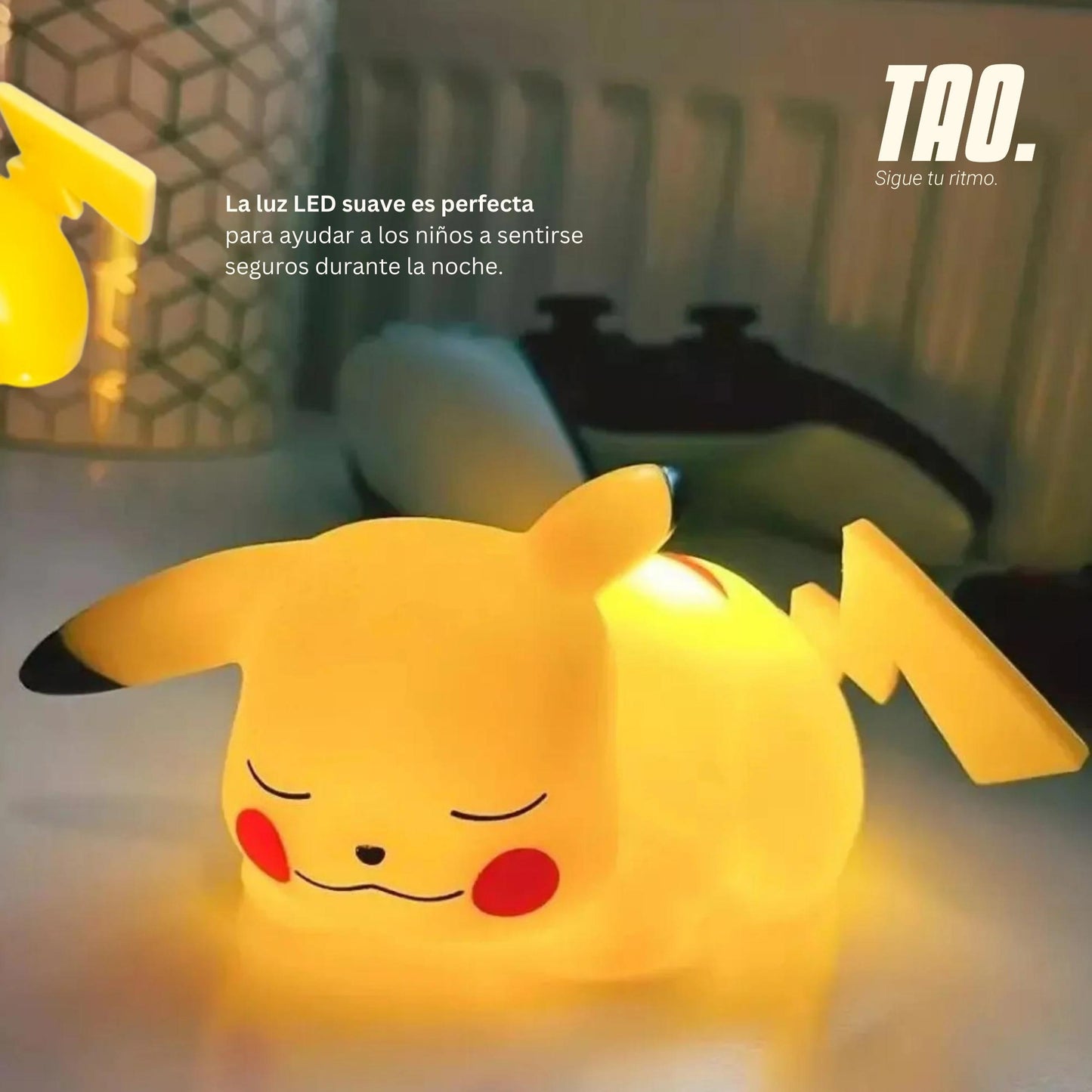 Lámpara Pikachu Acostado