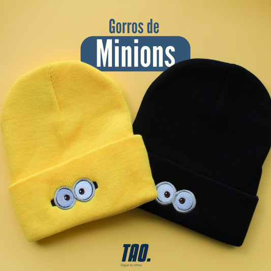 Gorros Minions 🟡⚫️