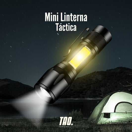 Mini linterna táctica 🔦