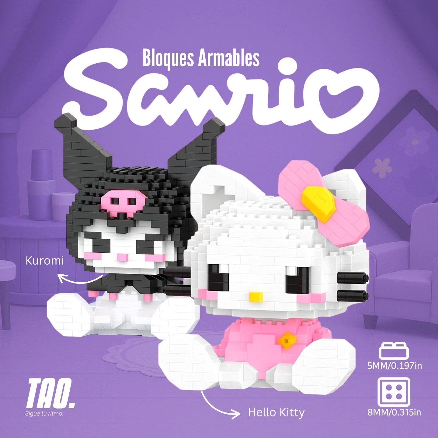 Figuras armables Sanrio