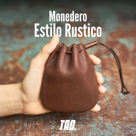 Monedero Rústico