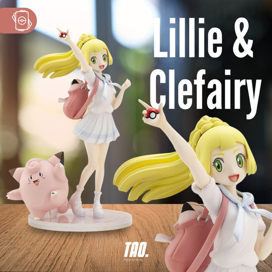 Figura Lillie & Clefairy