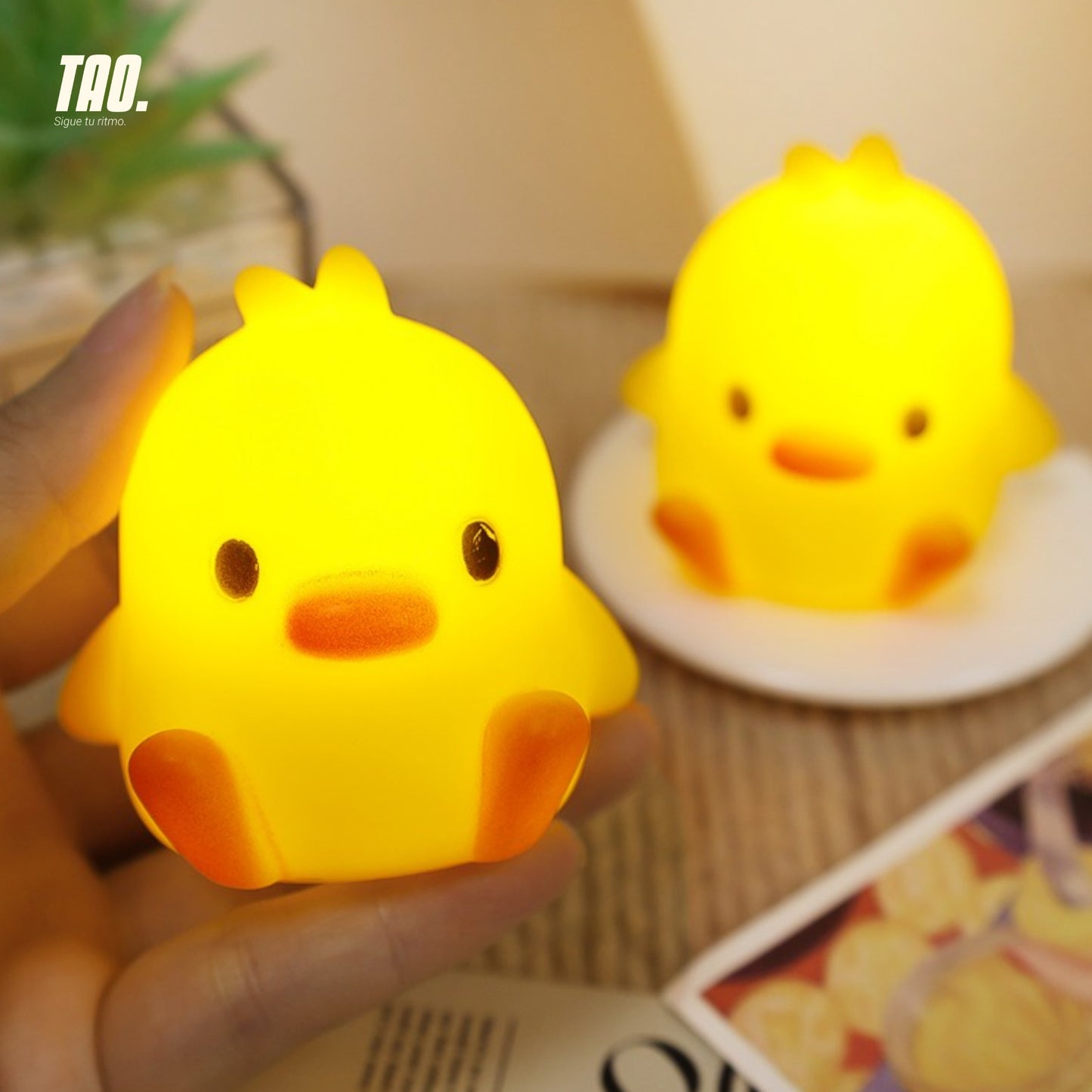 Lámpara de noche patito ☀️🦆