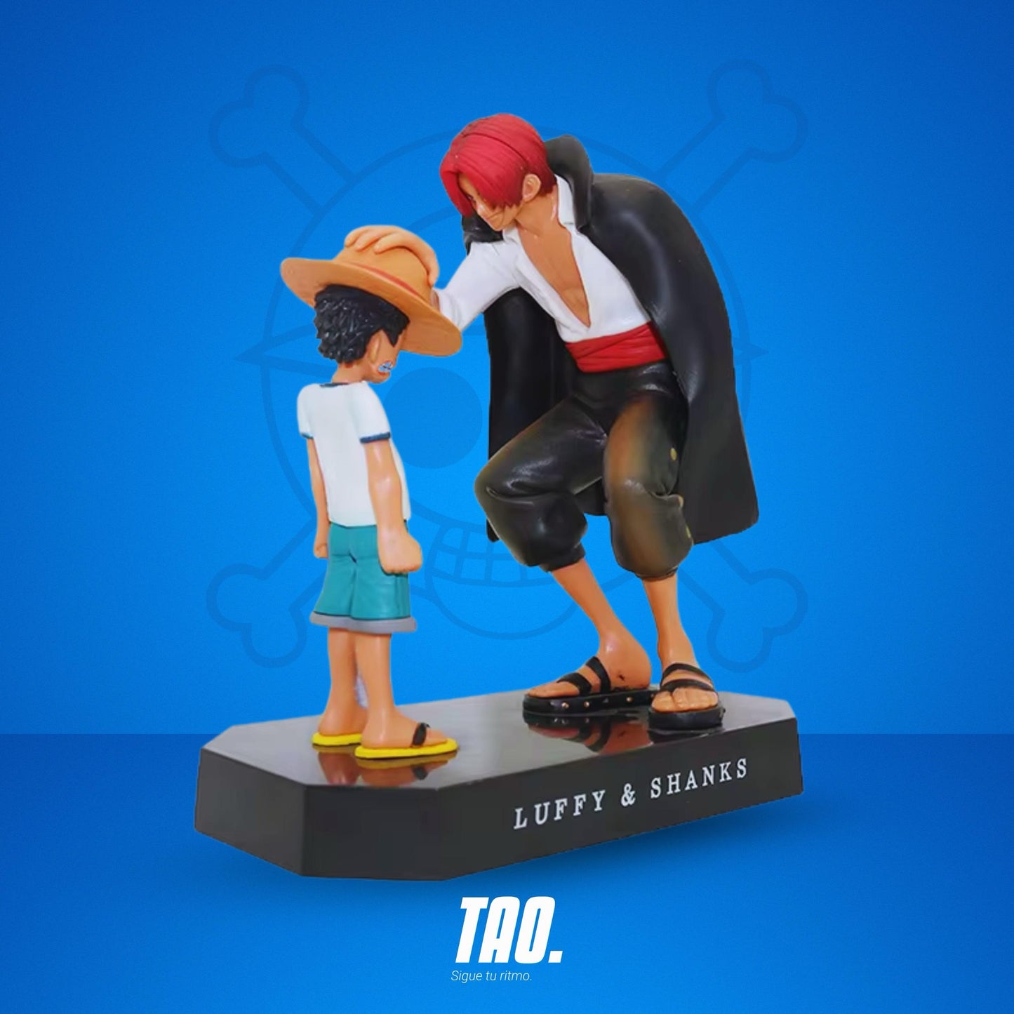 Figura Luffy y Shanks