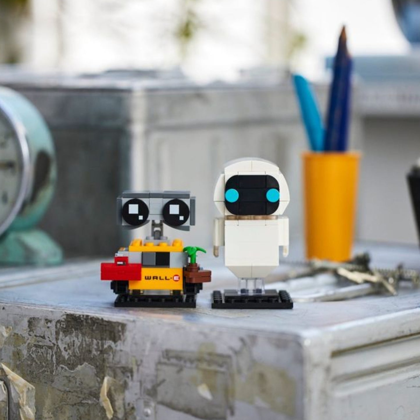 Figuritas armables Wall E & Eva