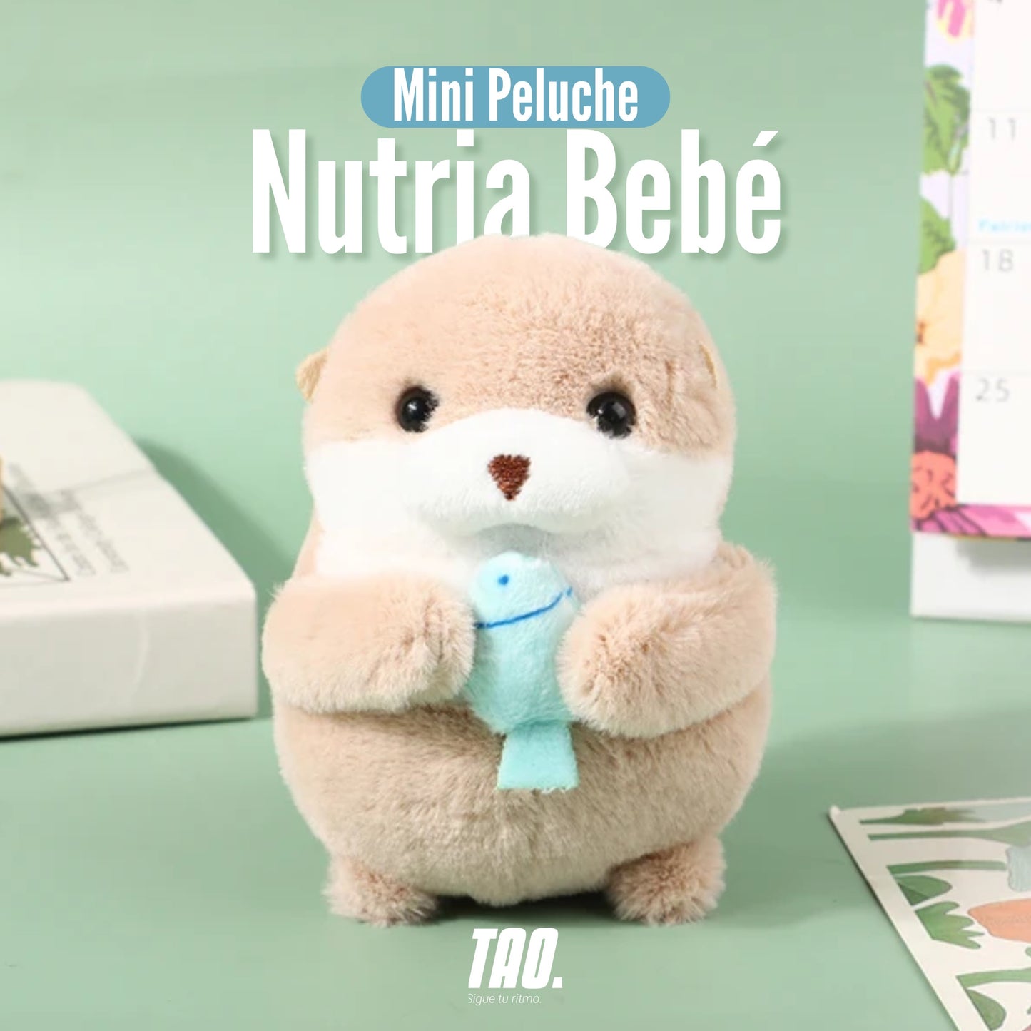 Mini peluche Nutria bebé