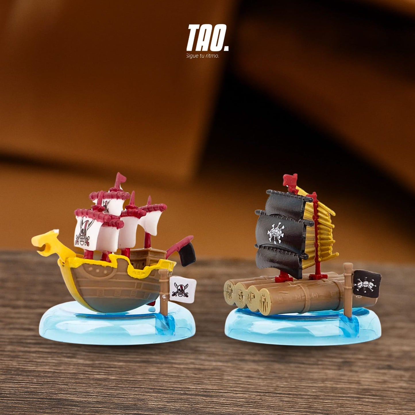 Set mini barcos One Piece