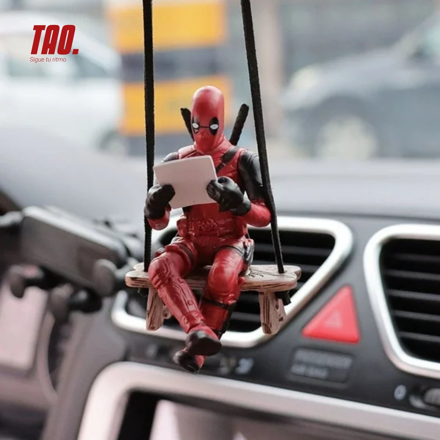 Colgante de auto Deadpool ⚔️😎