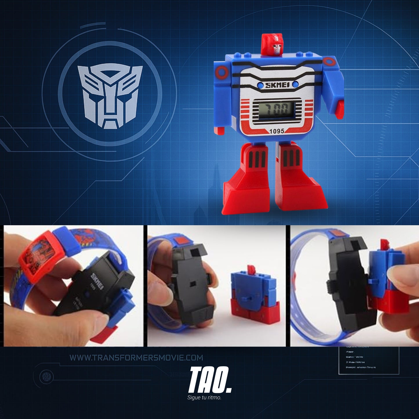 Reloj Transformers