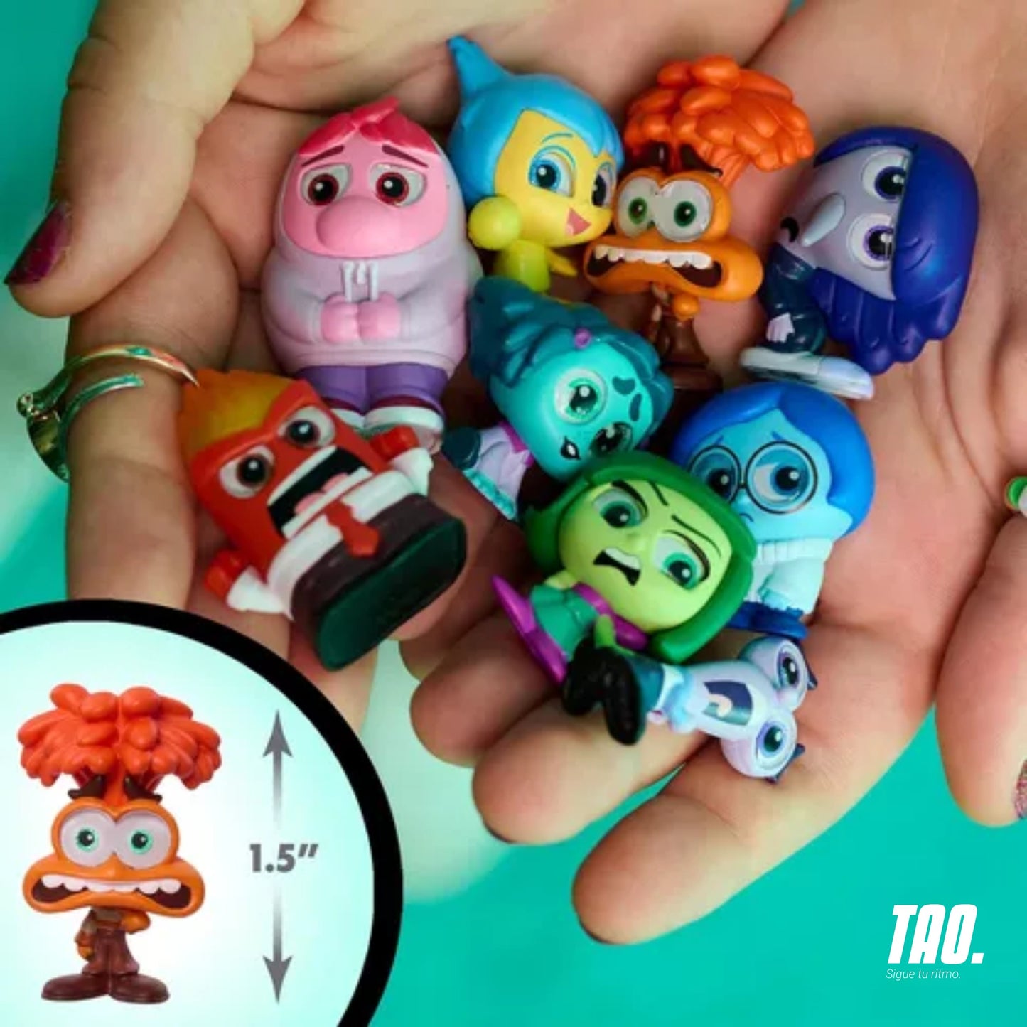 Mini figuras Intensamente